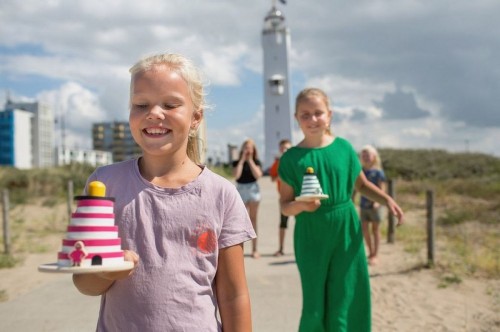 Vuurtoren stapelrace (estafette)